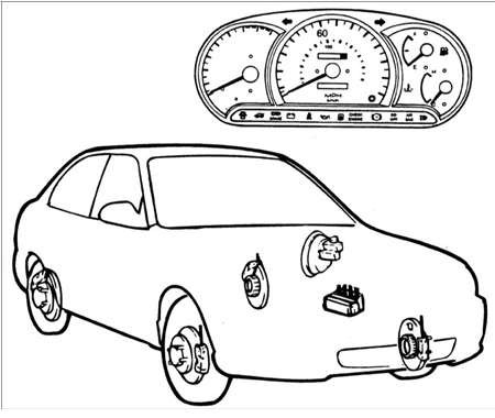 Антиблокировочная система тормозов предназначена для исключения блокировки колес
